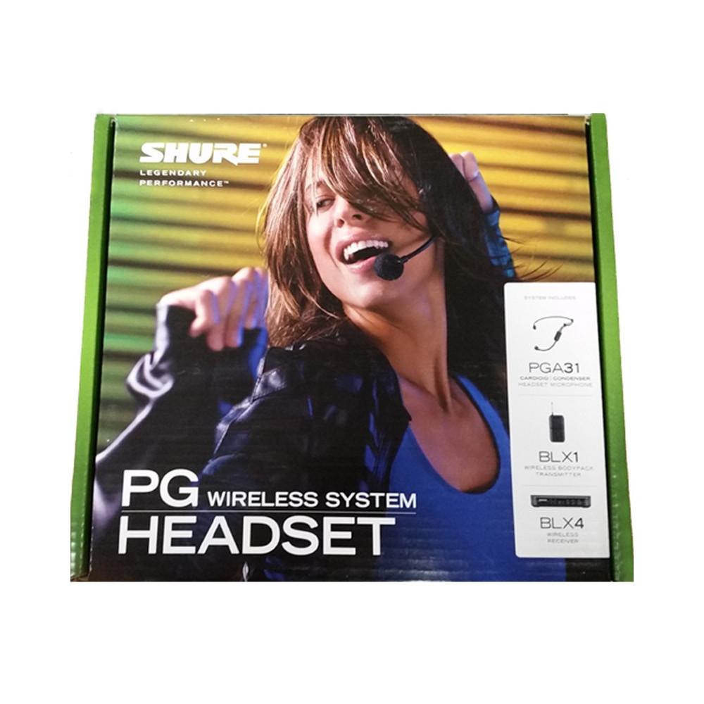 Shure BLX14PGA31 Headworn Wireless Microphone DJ Supplies Sound