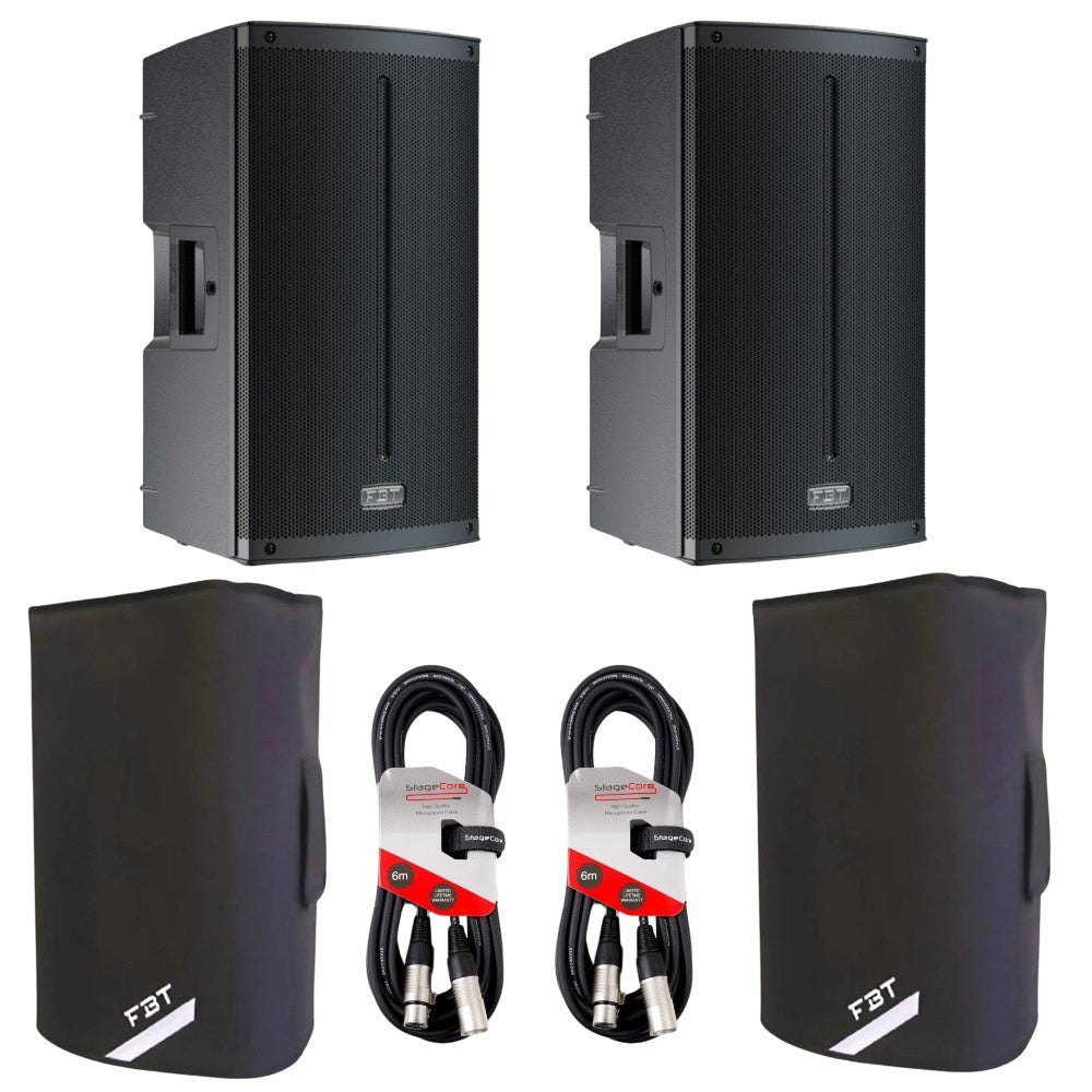 X-Lite 115A 3000w Active Bluetooth Speaker Bundle-Active Speakers-DJ Supplies Ltd