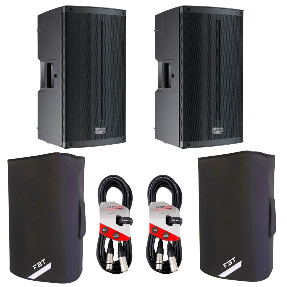 X-Lite 112A 3000w Active Bluetooth Speaker Bundle-Active Speakers-DJ Supplies Ltd