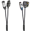 Tour Grade Hybrid Power and Audio IEC Mains Cable-Power Leads-DJ Supplies Ltd