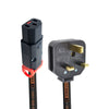 Tour Grade Mains Locking IEC Lead-Power Leads-DJ Supplies Ltd