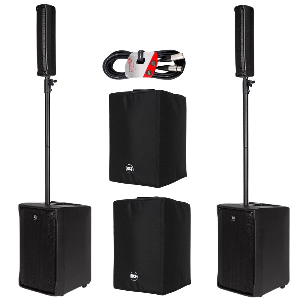 RCF Evox JMIX8 + J8 Active Bundle | Ex Display-Active Speakers-DJ Supplies Ltd