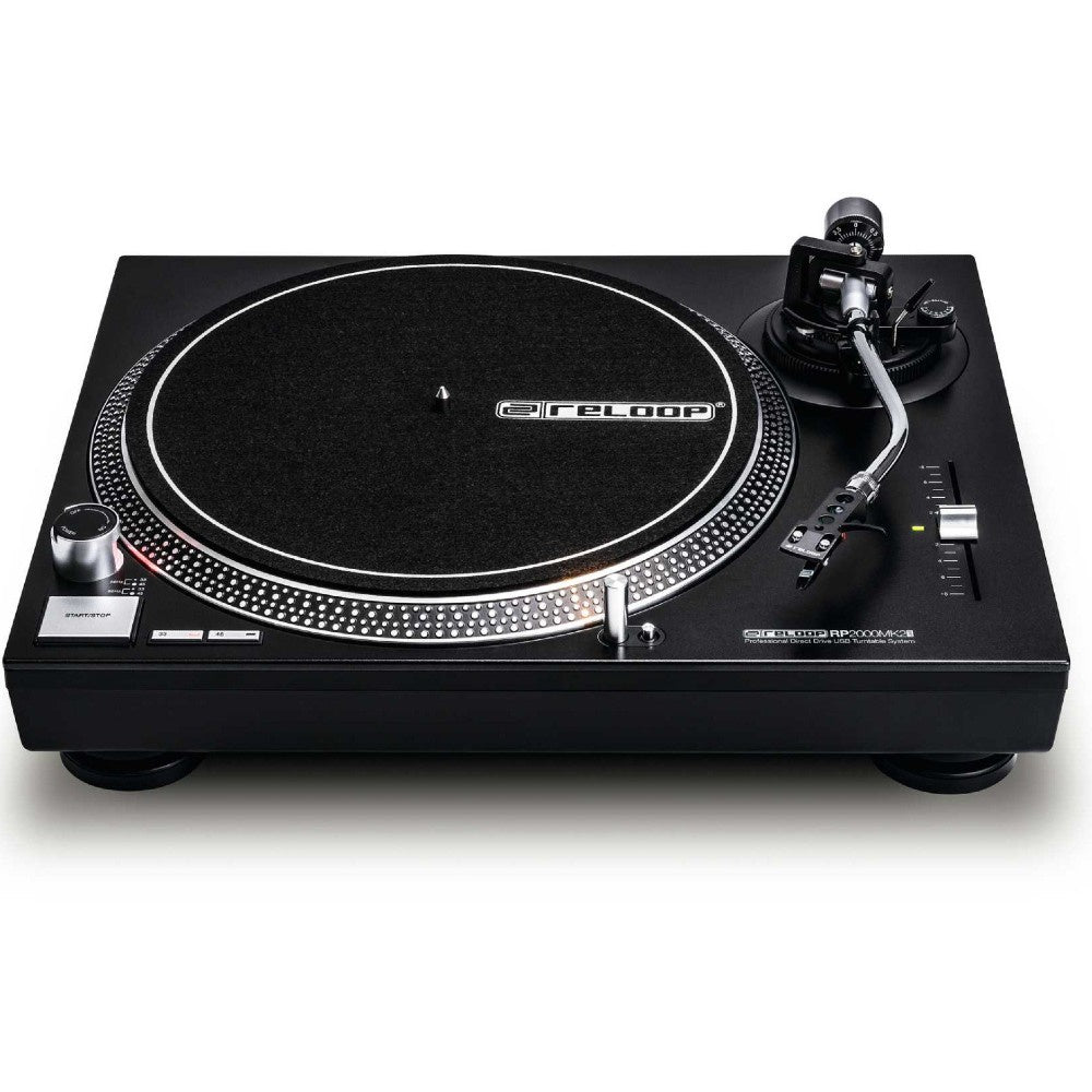 Reloop RP2000 USB Mk2 Direct Drive Turntable-Turntables-DJ Supplies Ltd