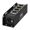 EtherCON to DMX Multicore Adaptor to 4x XLR Males-Signal Leads-DJ Supplies Ltd