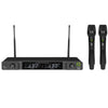 QWM1970HH Rack Mount Dual Handheld Wireless System-Wireless Microphones-DJ Supplies Ltd