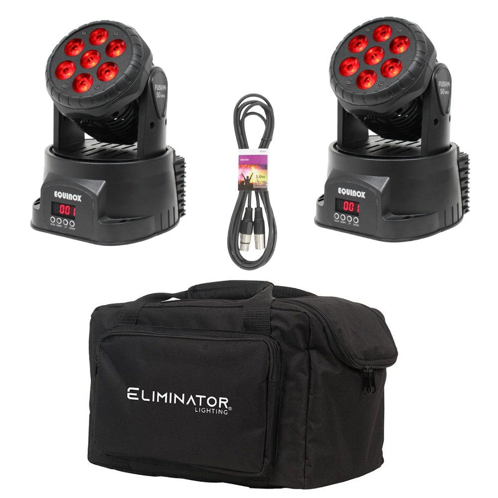 Equinox Fusion 50 Mk3 Wash Bag Bundle-Lighting-DJ Supplies Ltd