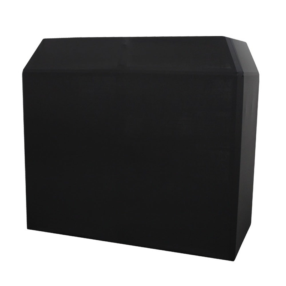 Equinox DJ Booth Black Lycra Scrim-Stand Accessories-DJ Supplies Ltd