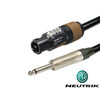 Neutrik Speakon to Jack Lead 1.5mm-Speaker Leads-DJ Supplies Ltd