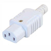 Heavy Duty White IEC Female Socket-Connectors-DJ Supplies Ltd