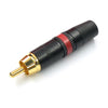 Neutrik Rean Gold Plated RCA Phono Plug | NYS373-2-Connectors-DJ Supplies Ltd