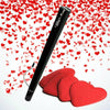 Electric Confetti Cannon 80cm Red Hearts-Special Effects-DJ Supplies Ltd