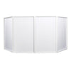 Equinox Foldable DJ Screen Mk2 White-Stand Accessories-DJ Supplies Ltd