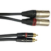 Neutrik Professional RCA to XLRm Fig 8 Lead-Signal Leads-DJ Supplies Ltd