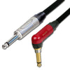 Neutrik Silent Angled Jack Guitar Lead-Signal Leads-DJ Supplies Ltd