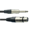 6.35mm Mono Jack to Female XLR Lead-Signal Leads-DJ Supplies Ltd