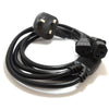 Mains IEC Splitter Y Lead 1.5m-Power Leads-DJ Supplies Ltd