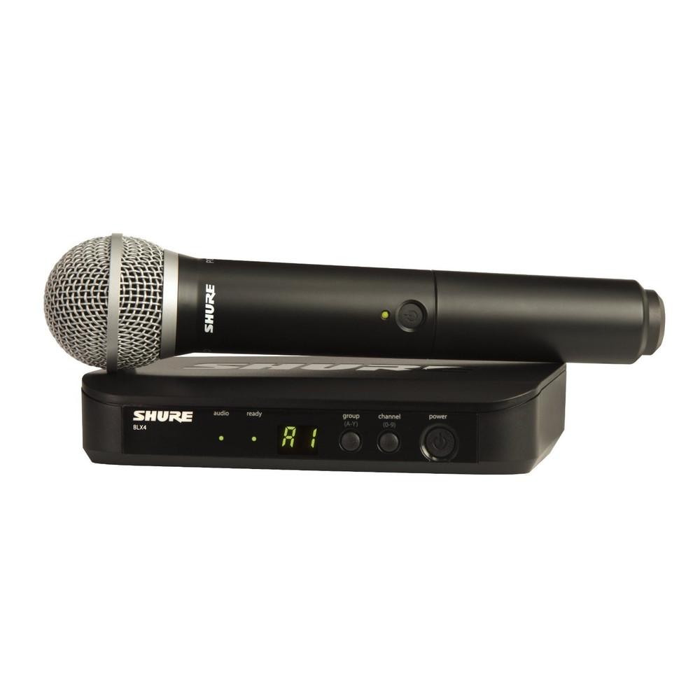 Shure BLX24 PG58 Wireless Microphone DJ Supplies Sound and