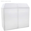 Equinox DJ Booth White Lycra Scrim-Stand Accessories-DJ Supplies Ltd